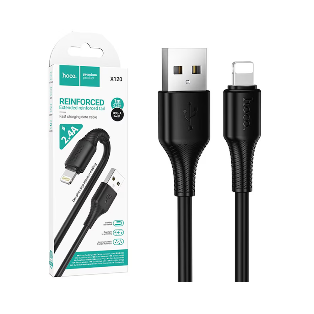 Hoco X120  2.4A Cable USB A to iphone