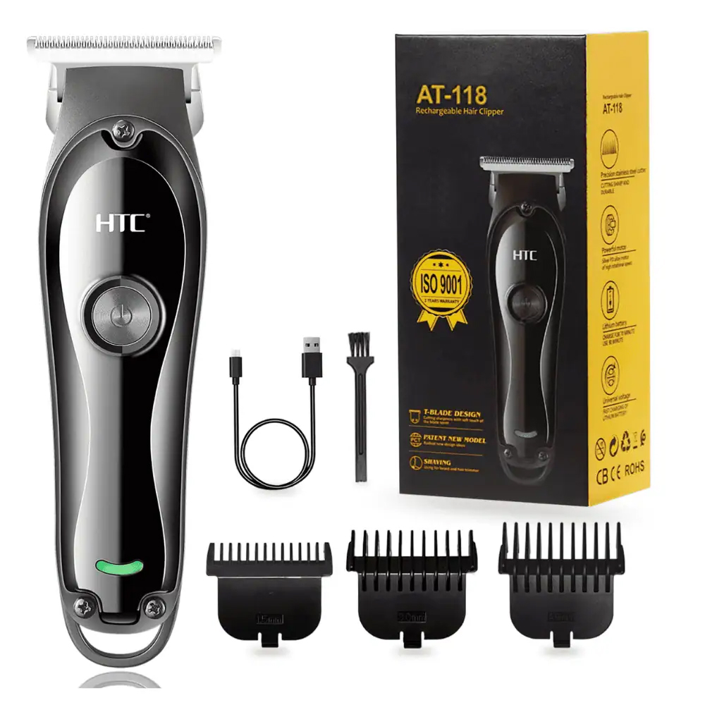 HTC AT- 118 Rechargeable Beard / Hair Clipper