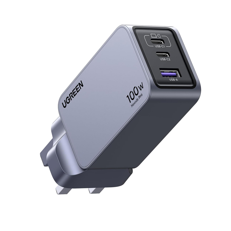 UGREEN Nexode Pro 100W 3-Port GaN Mini Fast Charger